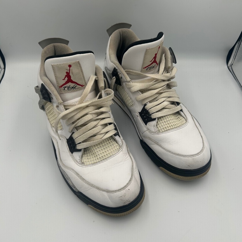 Jordan Air Jordan 4 Retro Mens Size 14 White Cement 840606-192 2016